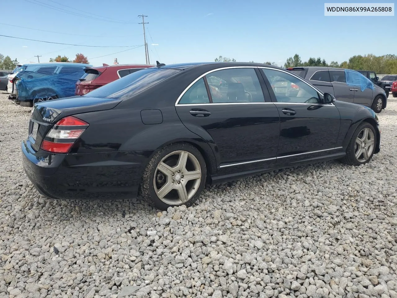 2009 Mercedes-Benz S 550 4Matic VIN: WDDNG86X99A265808 Lot: 72951794