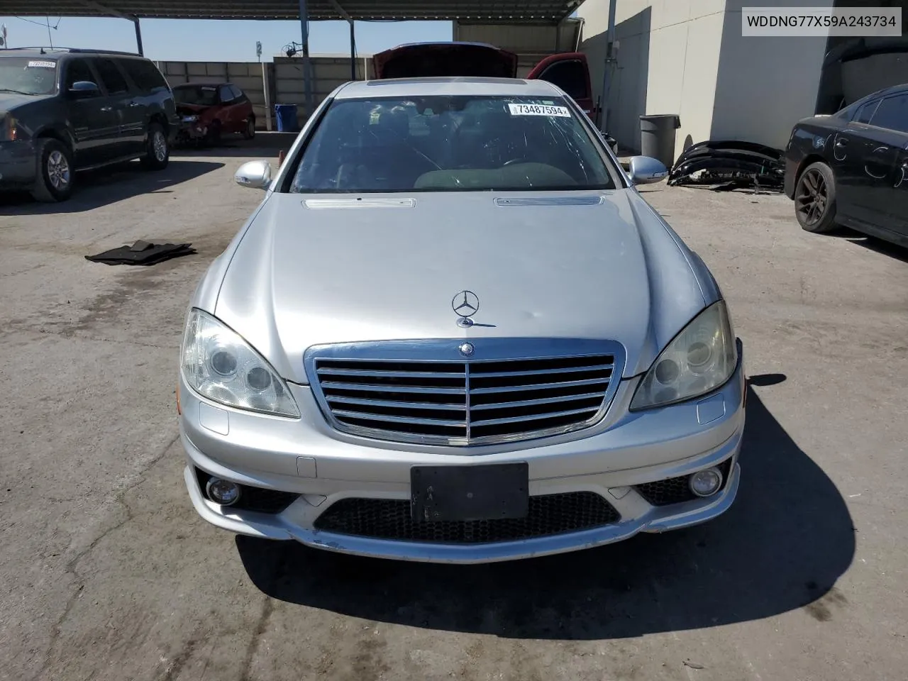 2009 Mercedes-Benz S 63 Amg VIN: WDDNG77X59A243734 Lot: 73487594