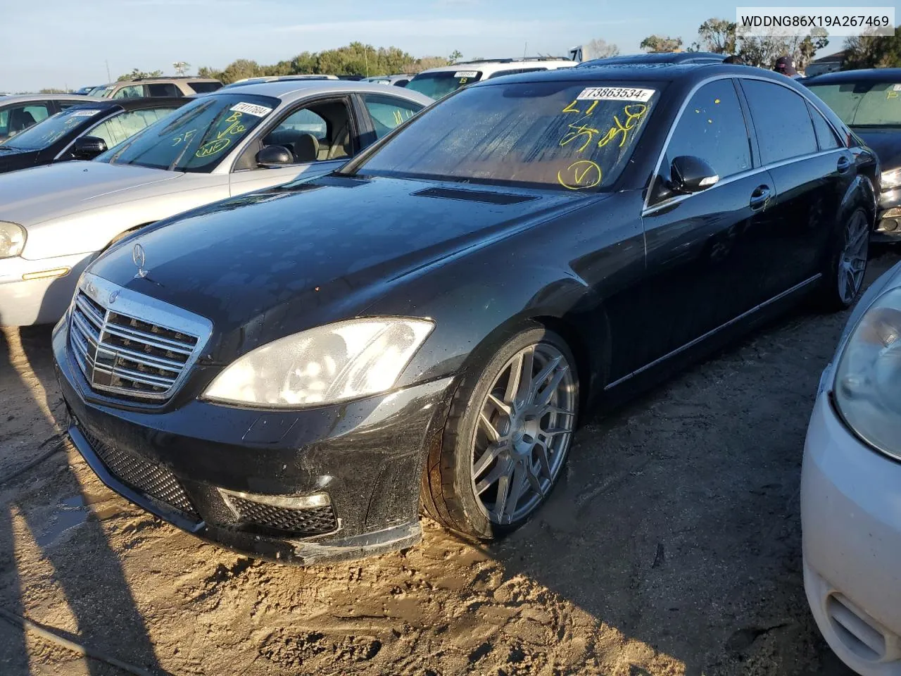 2009 Mercedes-Benz S 550 4Matic VIN: WDDNG86X19A267469 Lot: 73863534