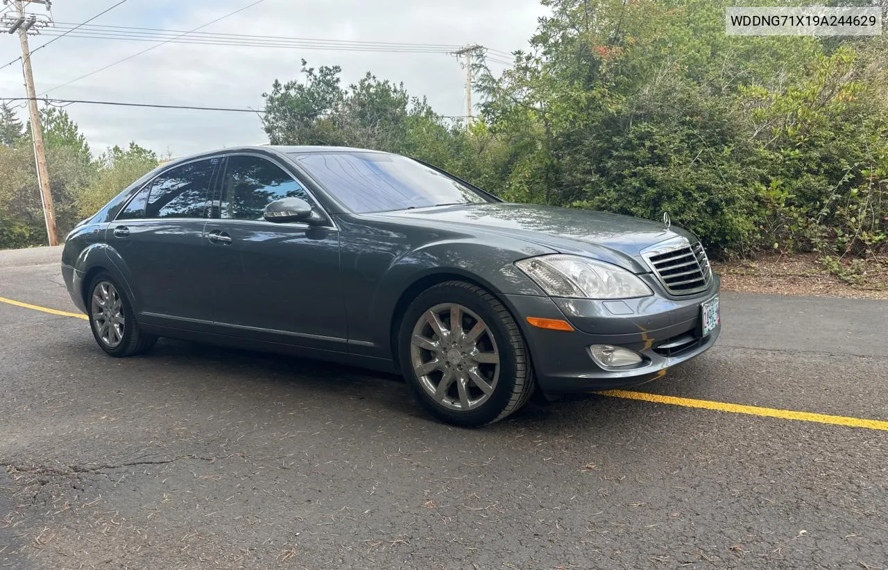 2009 Mercedes-Benz S 550 VIN: WDDNG71X19A244629 Lot: 75567484