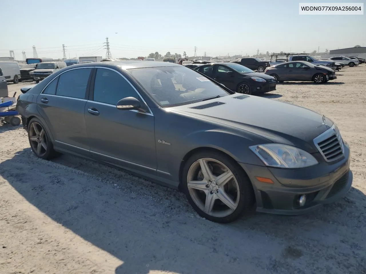 2009 Mercedes-Benz S 63 Amg VIN: WDDNG77X09A256004 Lot: 75955244