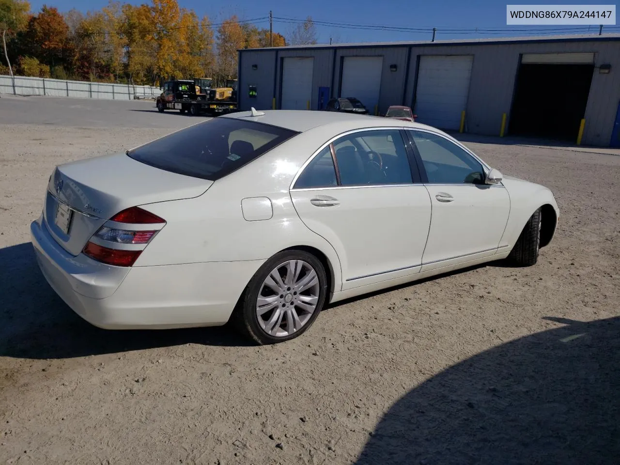 2009 Mercedes-Benz S 550 4Matic VIN: WDDNG86X79A244147 Lot: 77355294