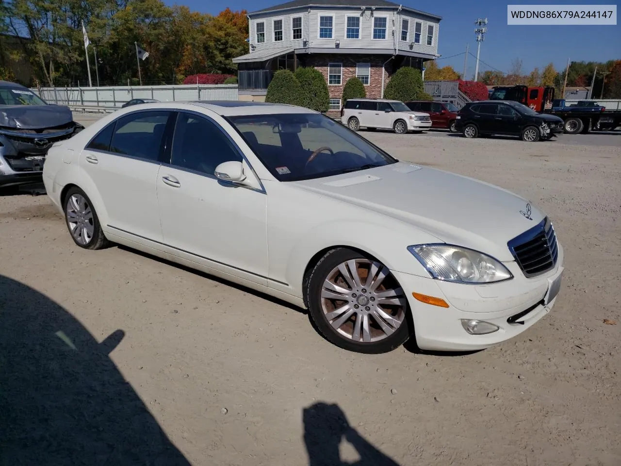 2009 Mercedes-Benz S 550 4Matic VIN: WDDNG86X79A244147 Lot: 77355294