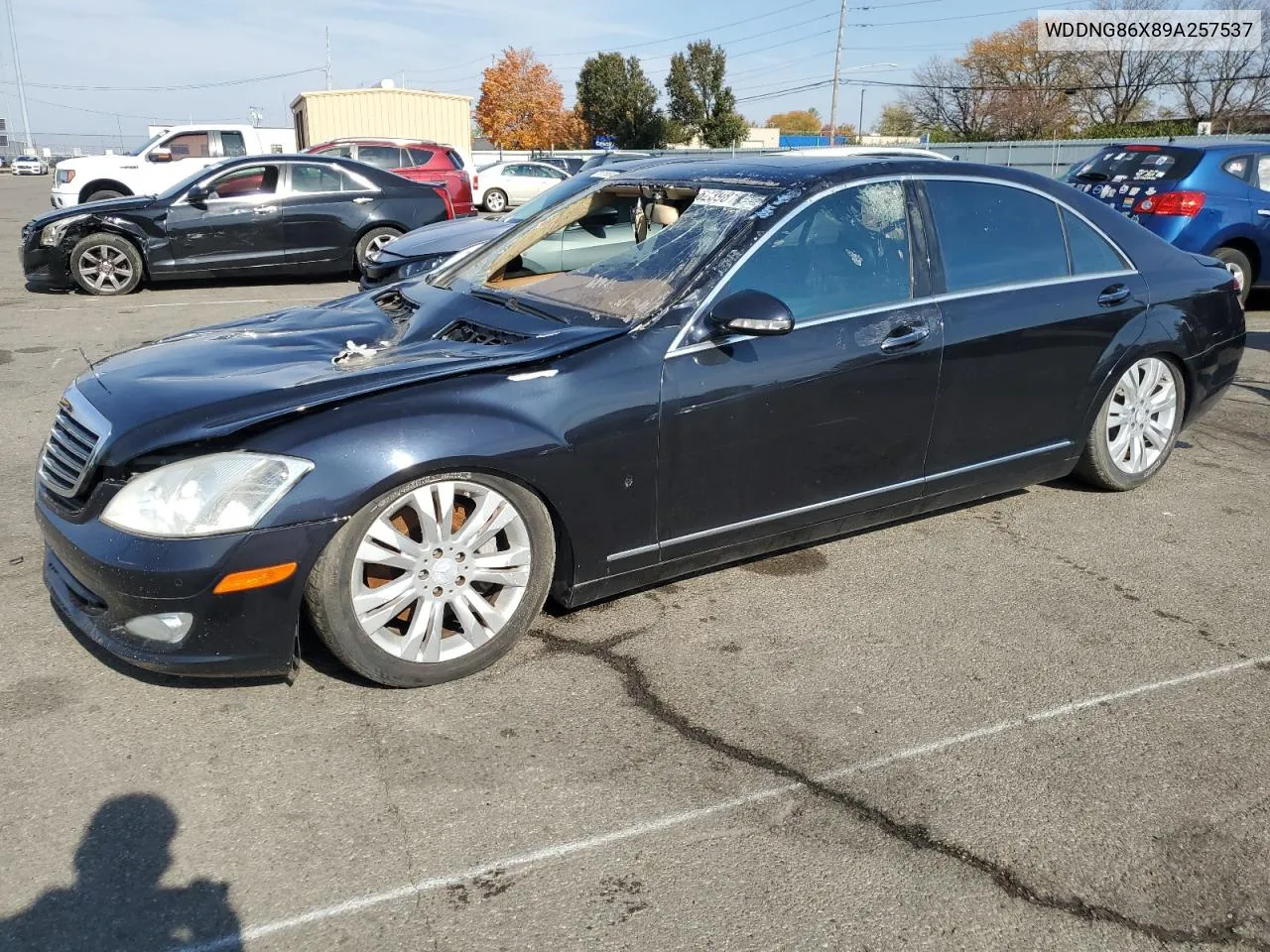 WDDNG86X89A257537 2009 Mercedes-Benz S 550 4Matic