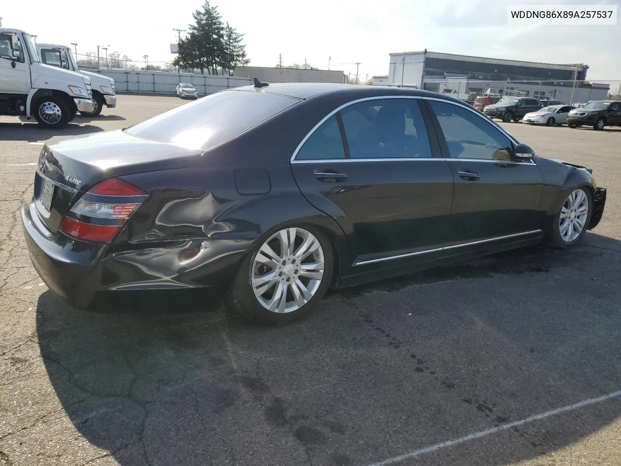 WDDNG86X89A257537 2009 Mercedes-Benz S 550 4Matic