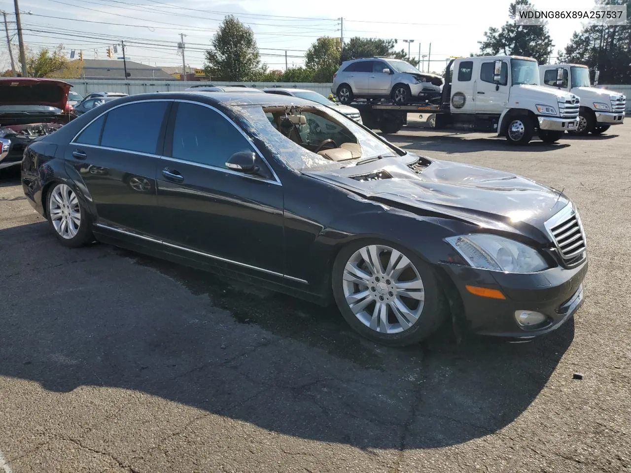 WDDNG86X89A257537 2009 Mercedes-Benz S 550 4Matic