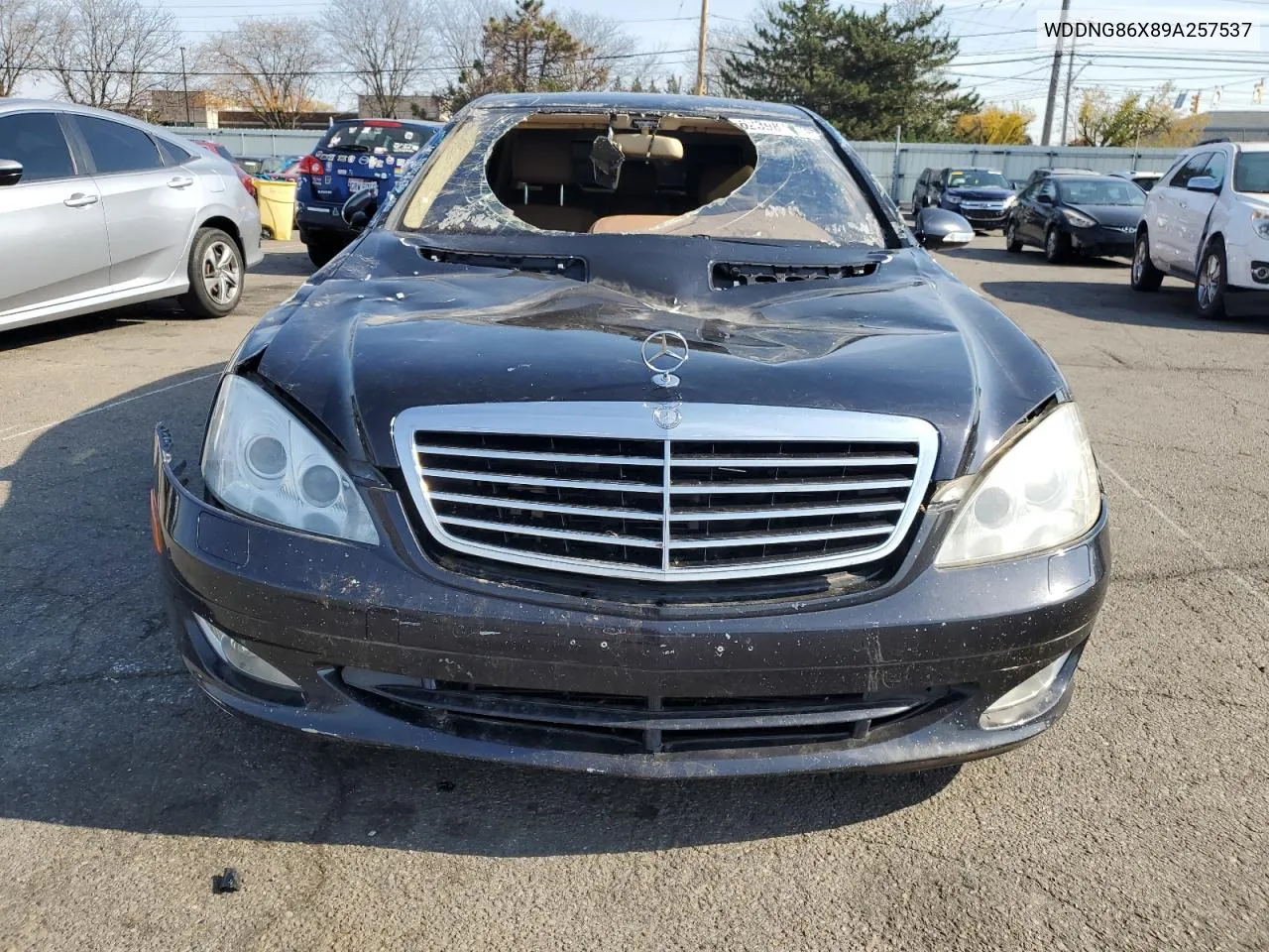 WDDNG86X89A257537 2009 Mercedes-Benz S 550 4Matic