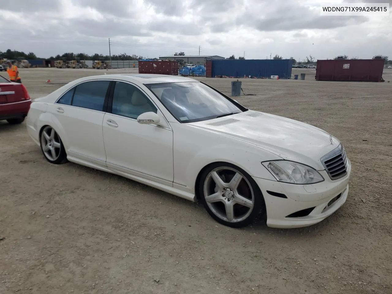 2009 Mercedes-Benz S 550 VIN: WDDNG71X99A245415 Lot: 79279584