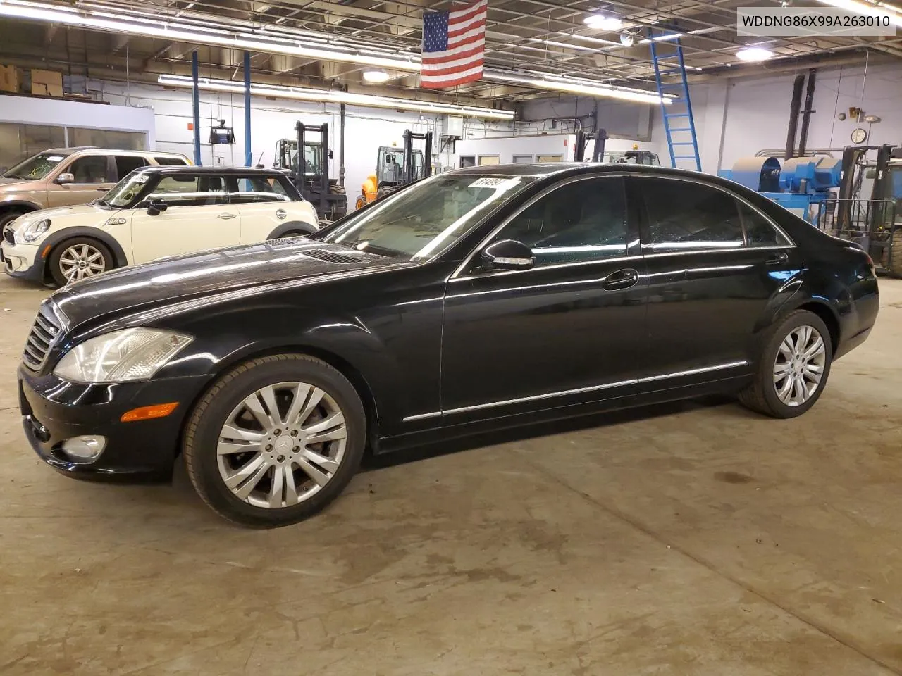 2009 Mercedes-Benz S 550 4Matic VIN: WDDNG86X99A263010 Lot: 81499774