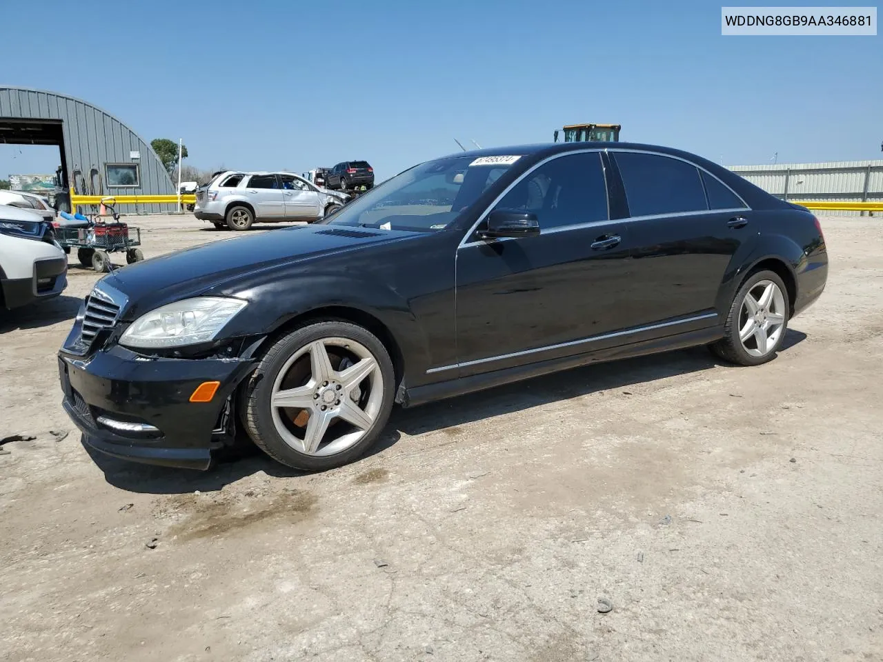 2010 Mercedes-Benz S 550 4Matic VIN: WDDNG8GB9AA346881 Lot: 67495374