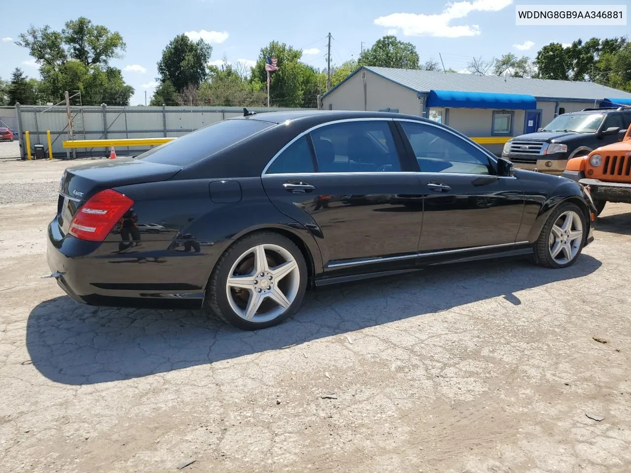 2010 Mercedes-Benz S 550 4Matic VIN: WDDNG8GB9AA346881 Lot: 67495374