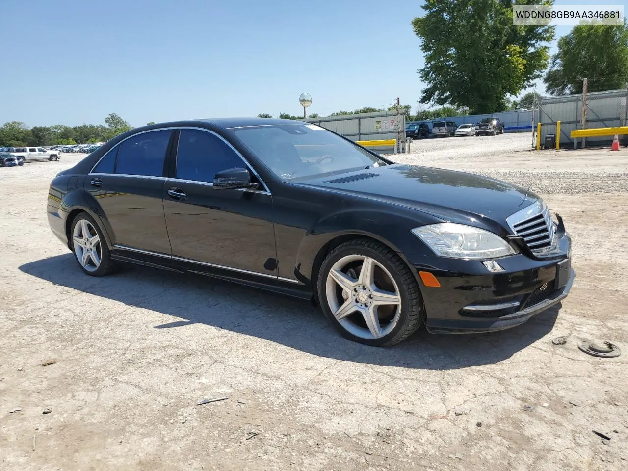 2010 Mercedes-Benz S 550 4Matic VIN: WDDNG8GB9AA346881 Lot: 67495374