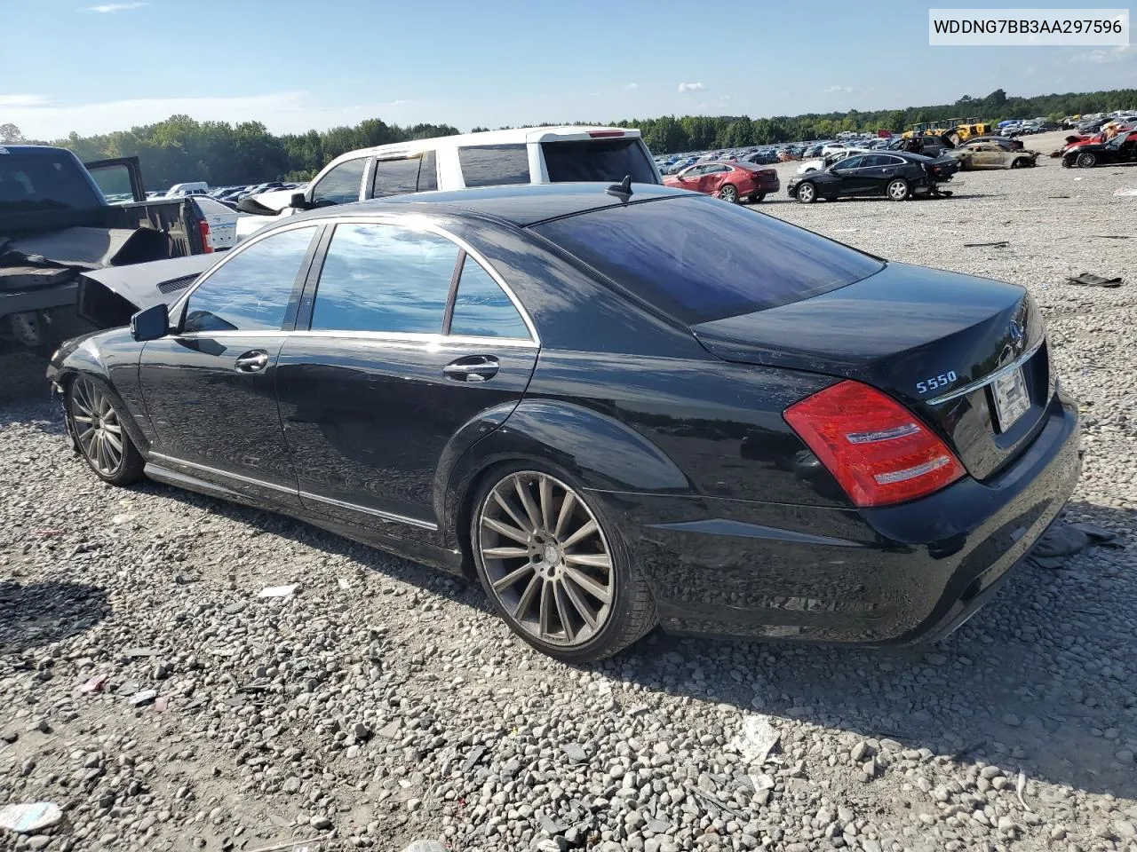 2010 Mercedes-Benz S 550 VIN: WDDNG7BB3AA297596 Lot: 68527654