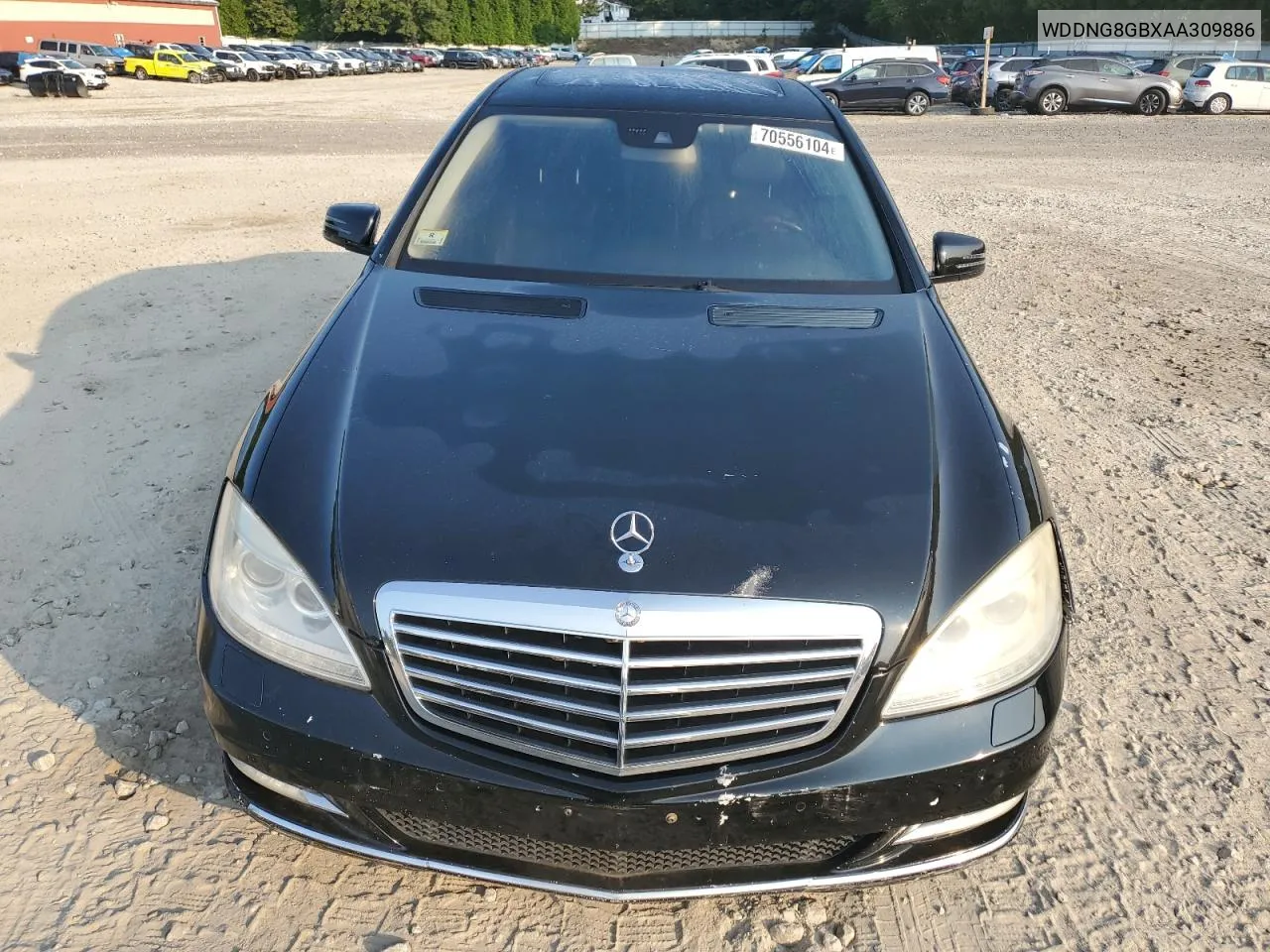 2010 Mercedes-Benz S 550 4Matic VIN: WDDNG8GBXAA309886 Lot: 70556104