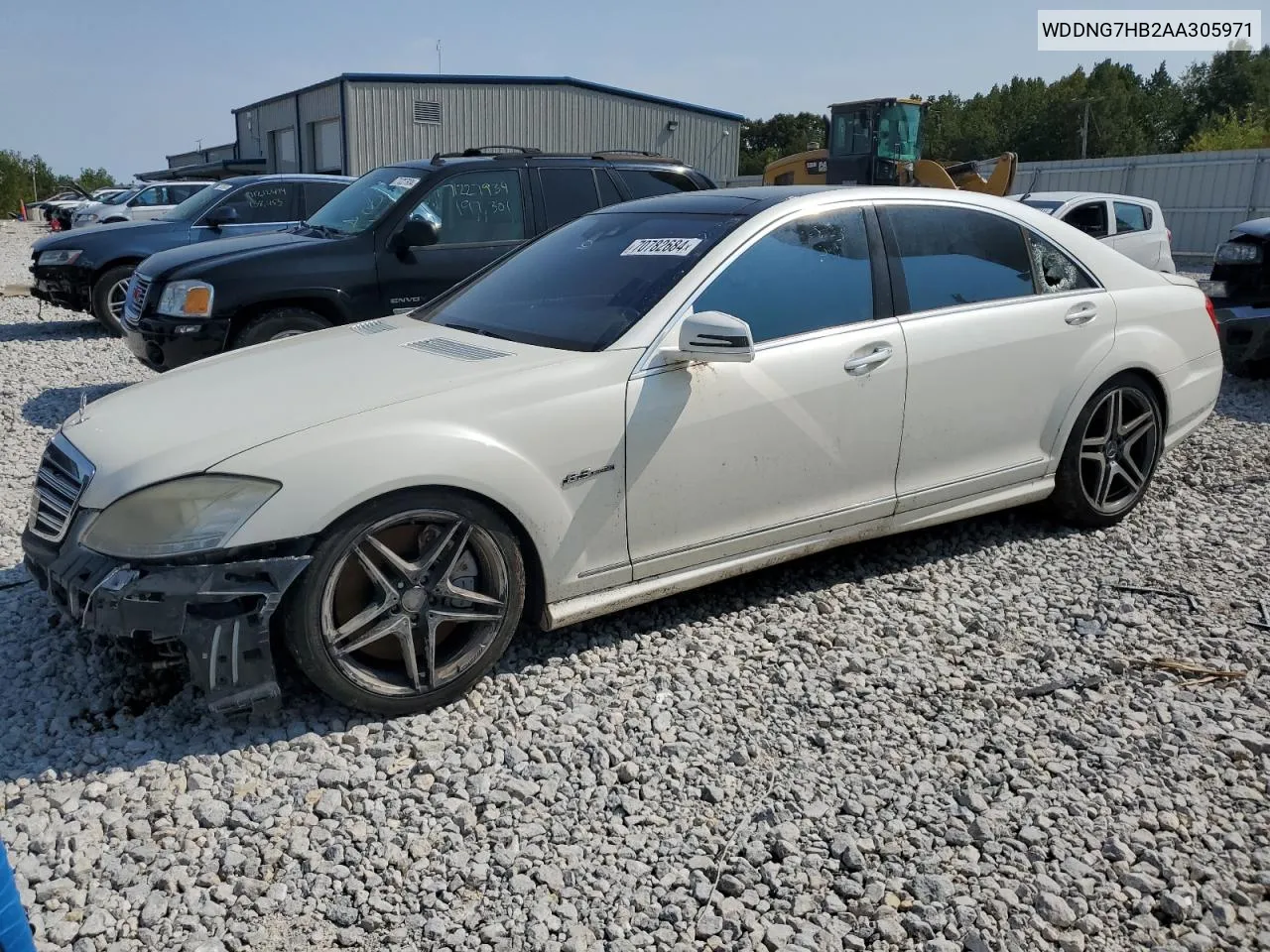 2010 Mercedes-Benz S 63 Amg VIN: WDDNG7HB2AA305971 Lot: 70782684