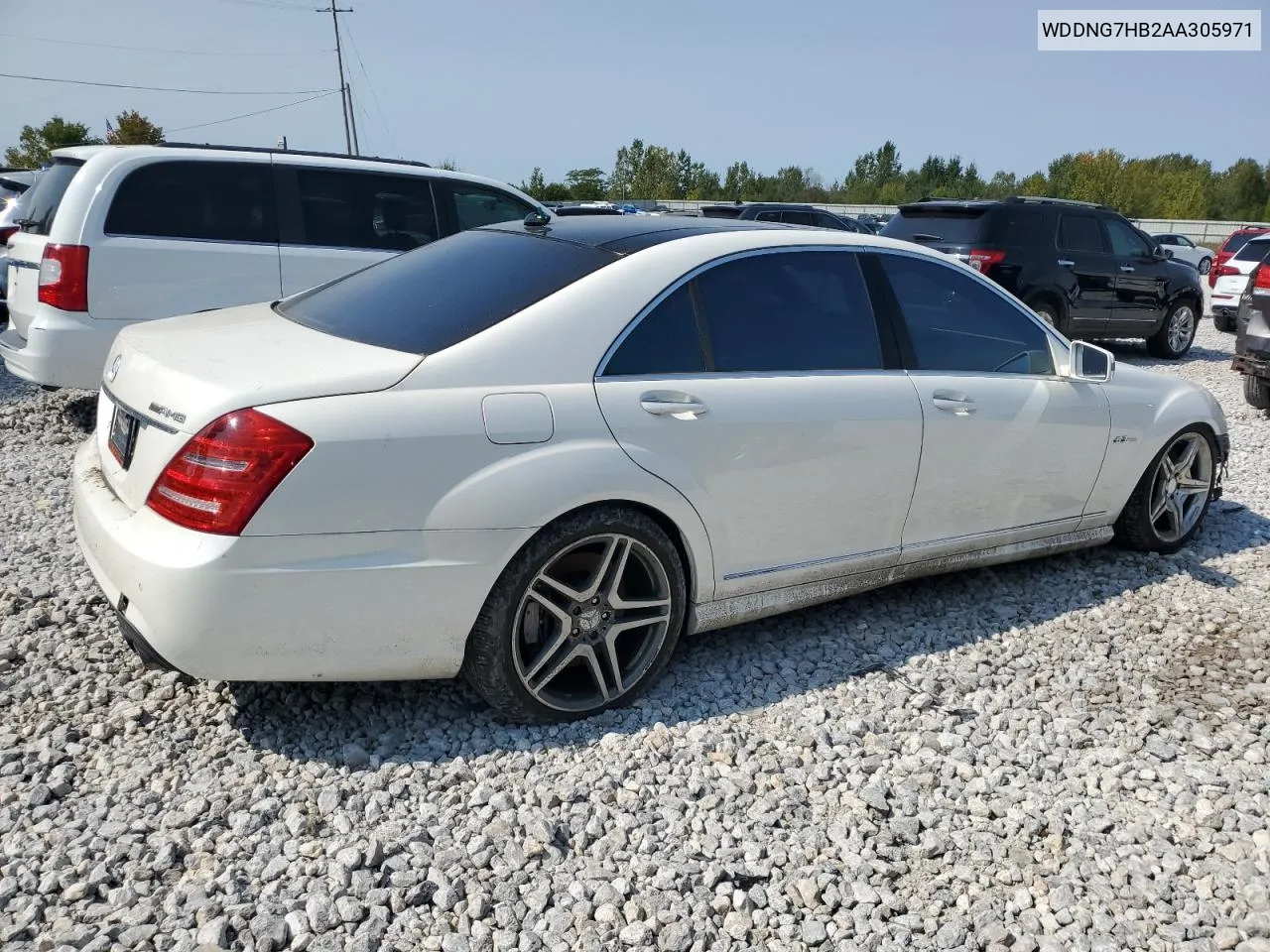 WDDNG7HB2AA305971 2010 Mercedes-Benz S 63 Amg