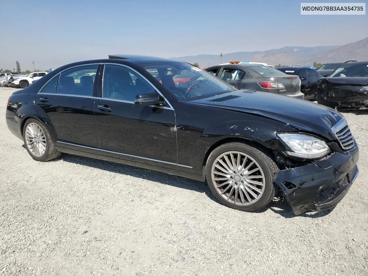 2010 Mercedes-Benz S 550 VIN: WDDNG7BB3AA354735 Lot: 70993954