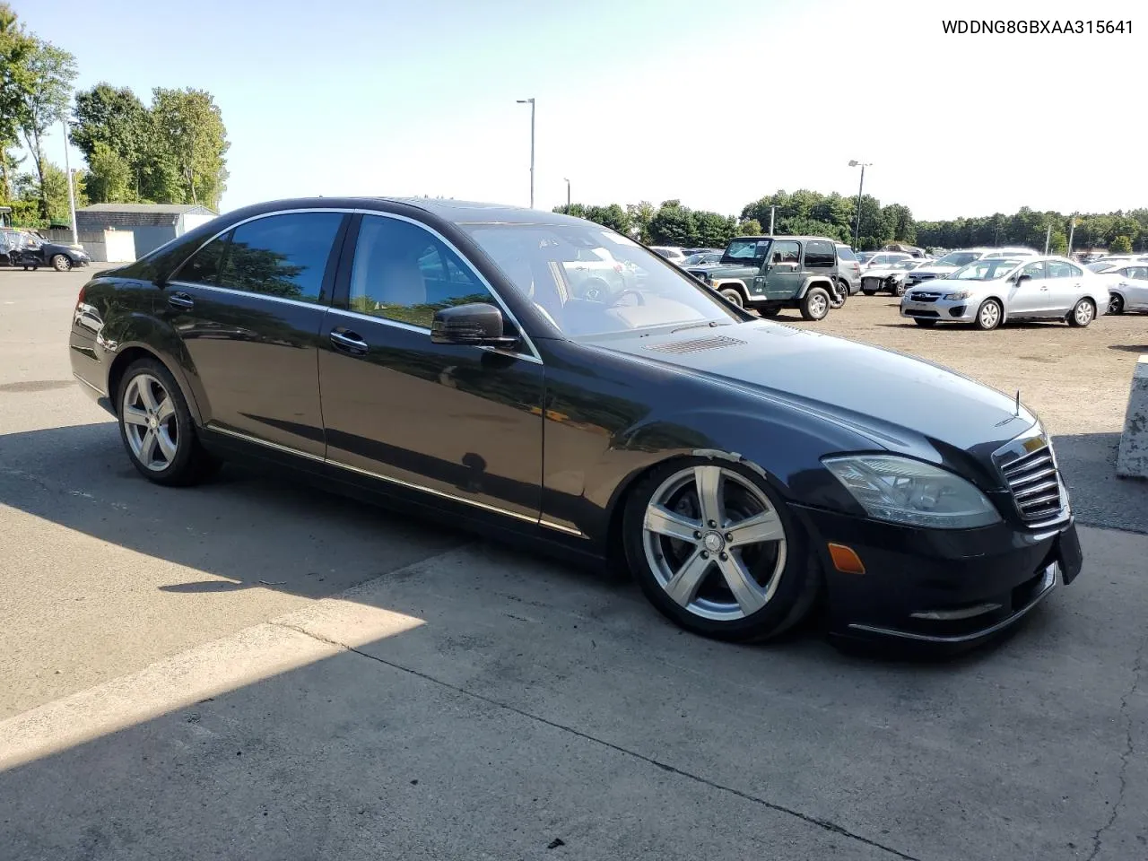 2010 Mercedes-Benz S 550 4Matic VIN: WDDNG8GBXAA315641 Lot: 71338244