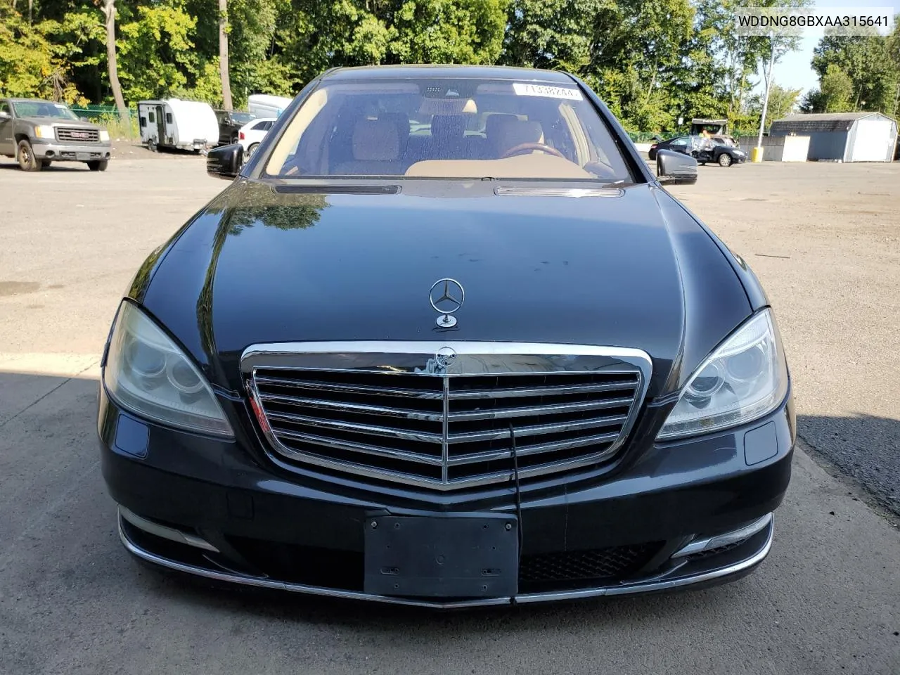 2010 Mercedes-Benz S 550 4Matic VIN: WDDNG8GBXAA315641 Lot: 71338244