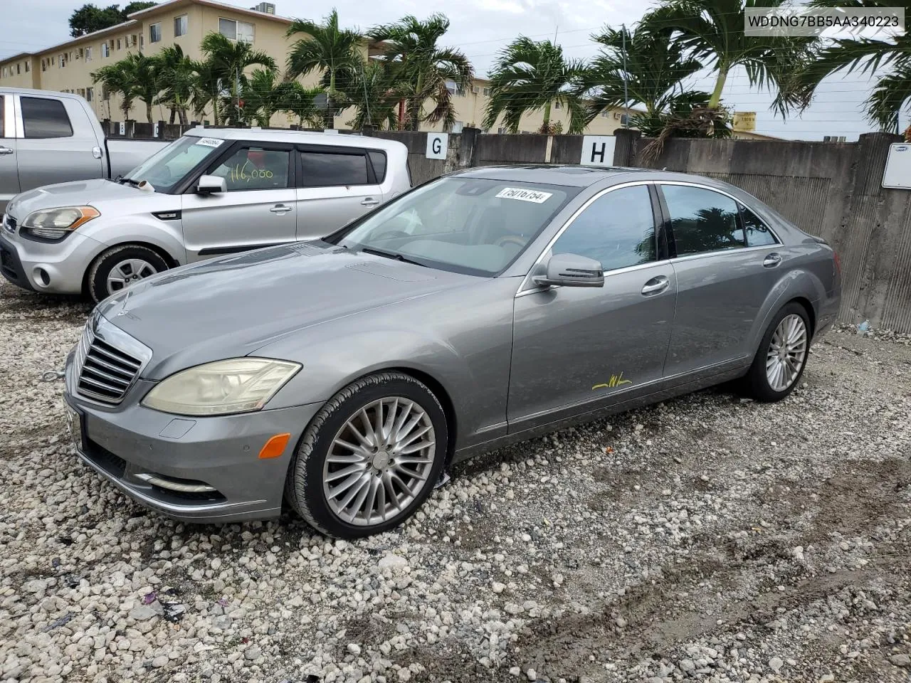 2010 Mercedes-Benz S 550 VIN: WDDNG7BB5AA340223 Lot: 75016754