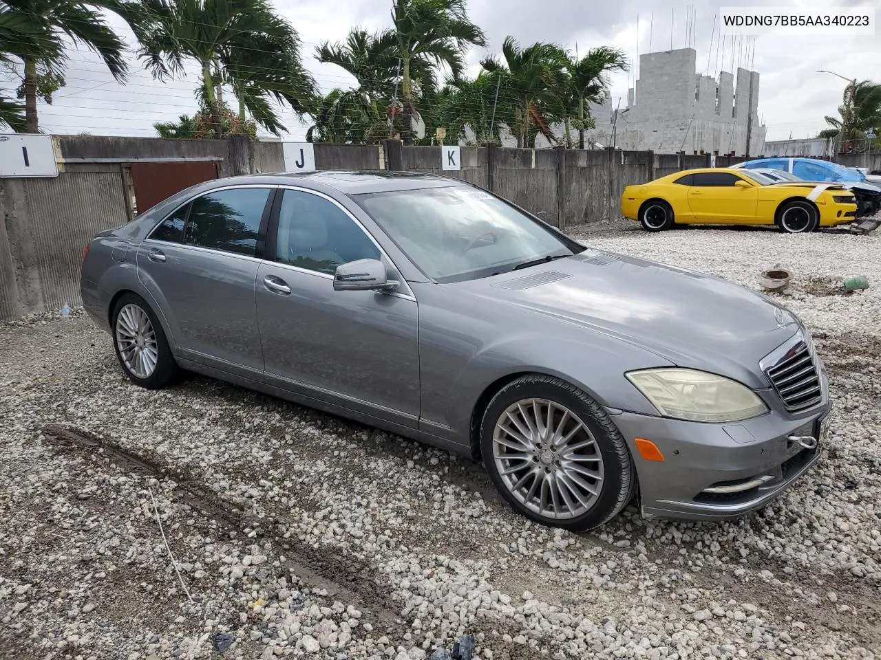 2010 Mercedes-Benz S 550 VIN: WDDNG7BB5AA340223 Lot: 75016754