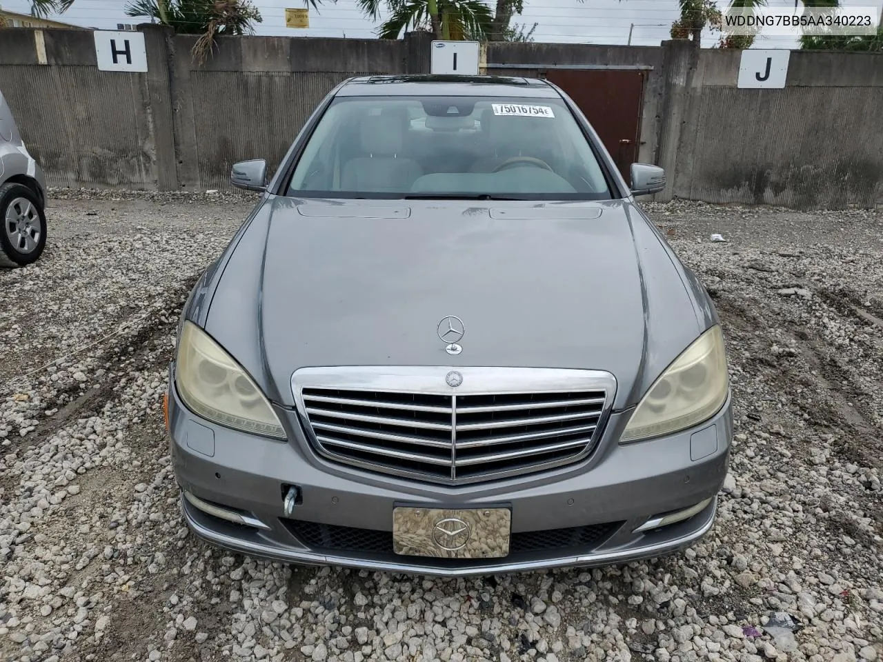 2010 Mercedes-Benz S 550 VIN: WDDNG7BB5AA340223 Lot: 75016754