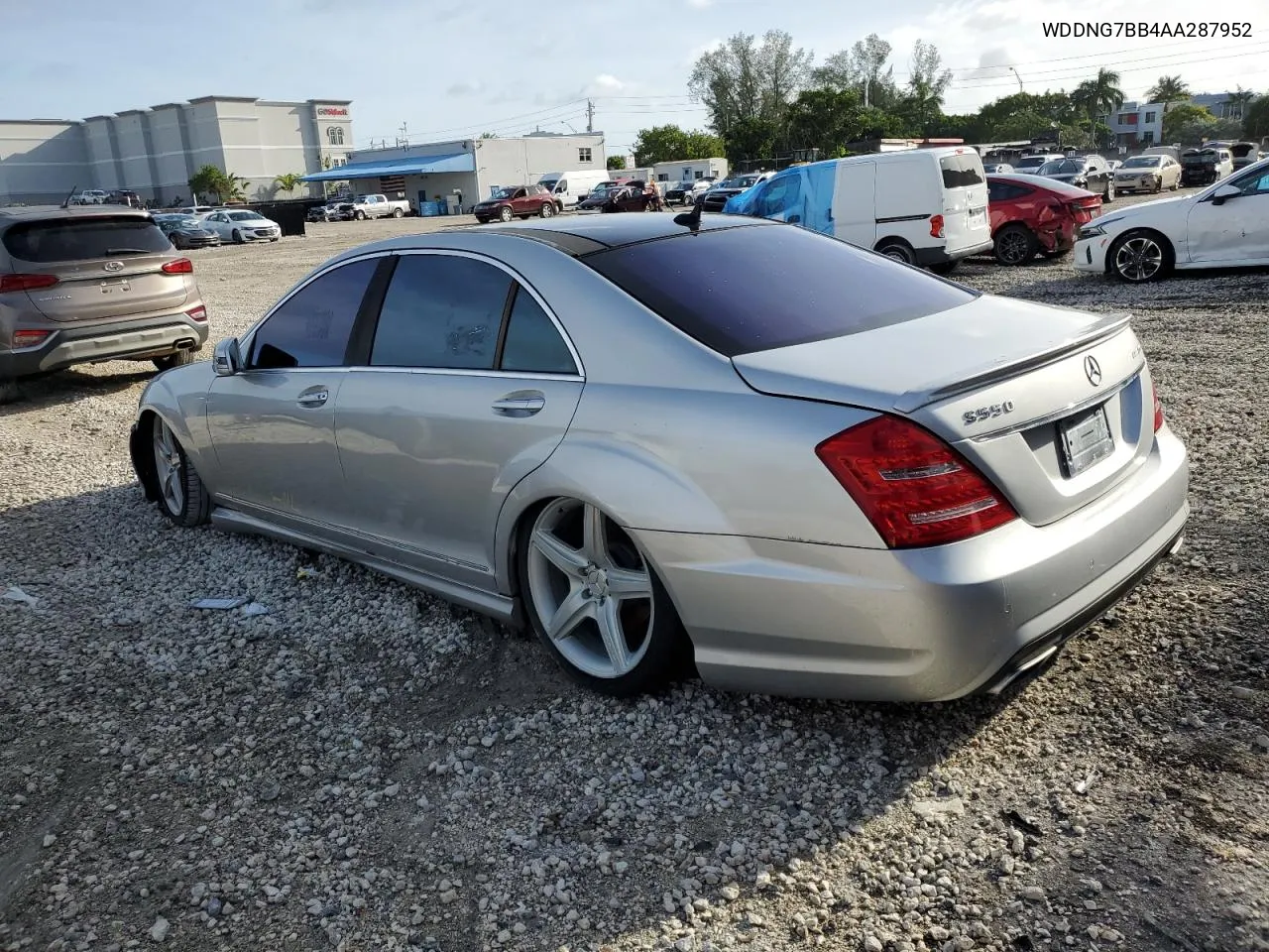 2010 Mercedes-Benz S 550 VIN: WDDNG7BB4AA287952 Lot: 75520464