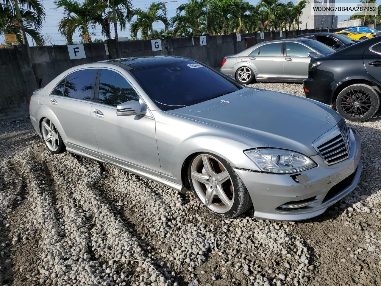 2010 Mercedes-Benz S 550 VIN: WDDNG7BB4AA287952 Lot: 75520464