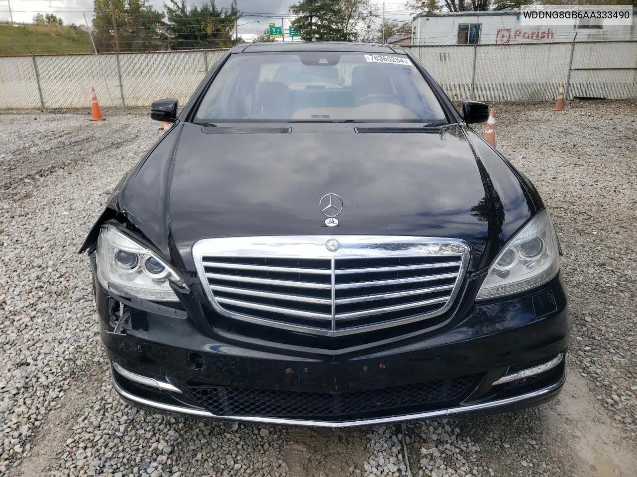 2010 Mercedes-Benz S 550 4Matic VIN: WDDNG8GB6AA333490 Lot: 76365254