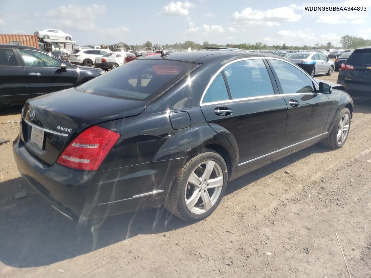 2010 Mercedes-Benz S 550 4Matic VIN: WDDNG8GB6AA344893 Lot: 78024564