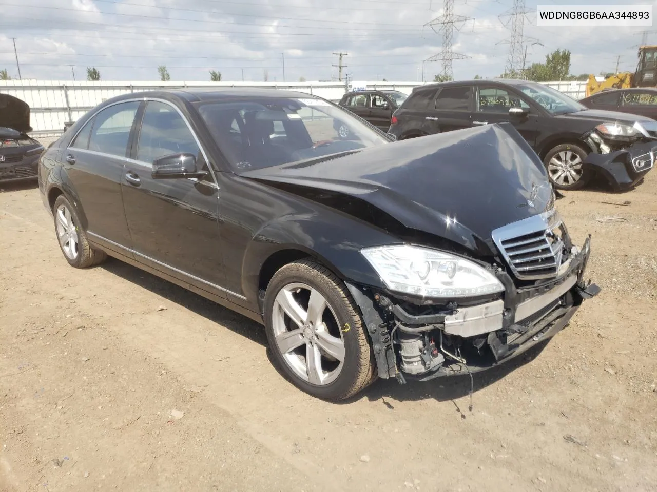 2010 Mercedes-Benz S 550 4Matic VIN: WDDNG8GB6AA344893 Lot: 78024564