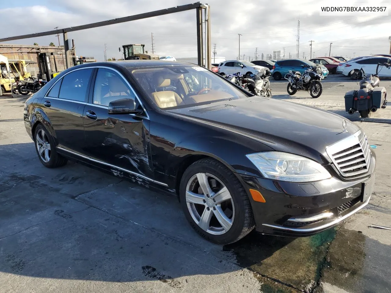 2010 Mercedes-Benz S 550 VIN: WDDNG7BBXAA332957 Lot: 80523214