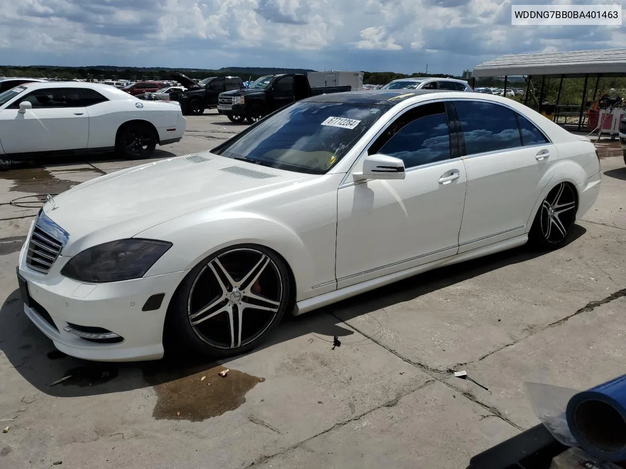 2011 Mercedes-Benz S 550 VIN: WDDNG7BB0BA401463 Lot: 67712284