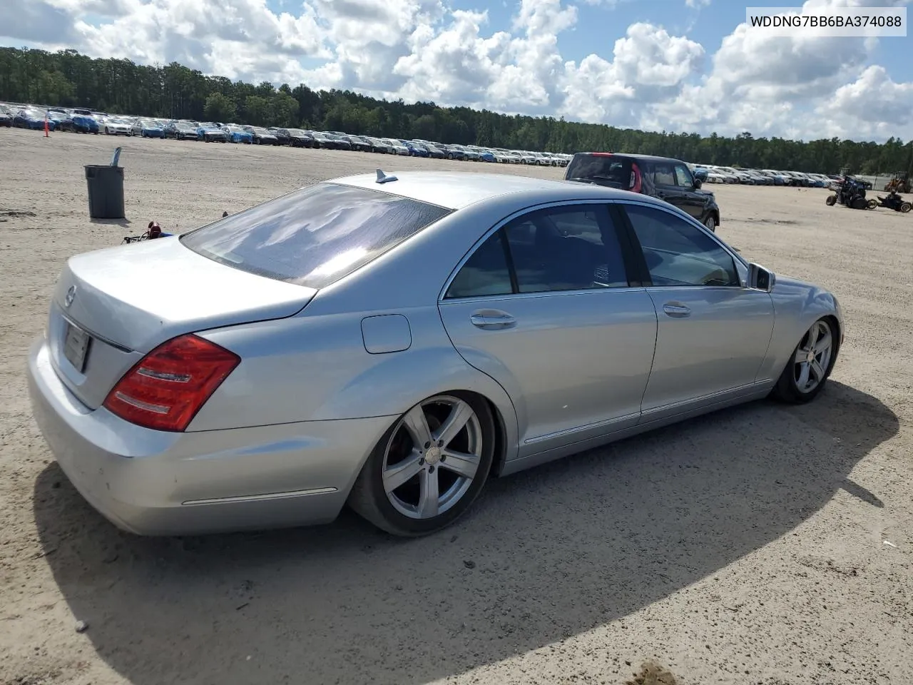 WDDNG7BB6BA374088 2011 Mercedes-Benz S 550