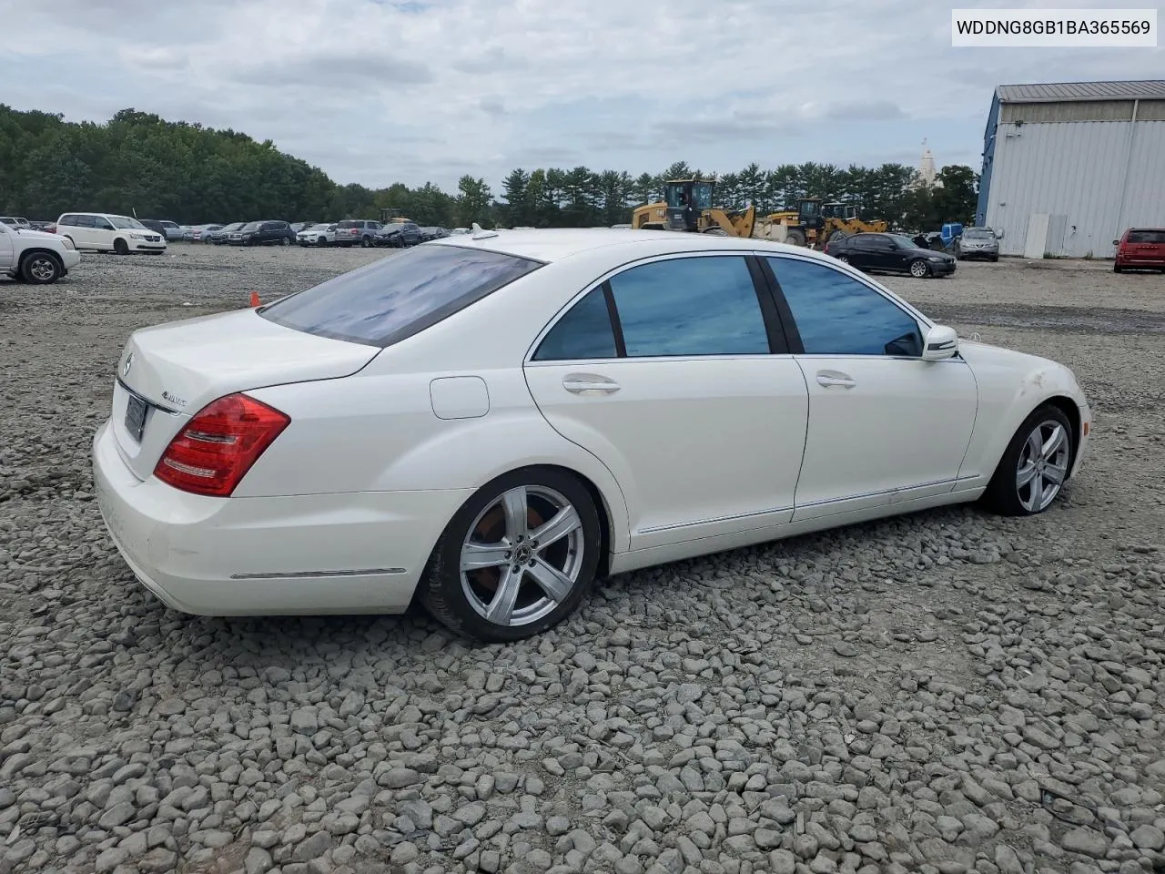 2011 Mercedes-Benz S 550 4Matic VIN: WDDNG8GB1BA365569 Lot: 69496114