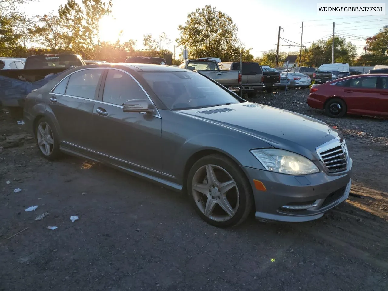 2011 Mercedes-Benz S 550 4Matic VIN: WDDNG8GB8BA377931 Lot: 75247944