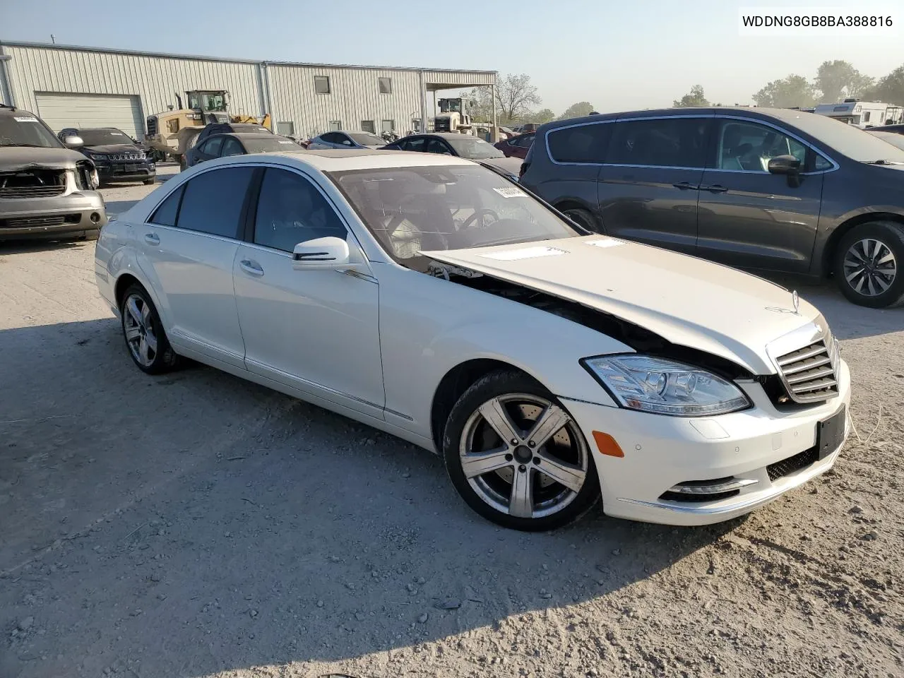 2011 Mercedes-Benz S 550 4Matic VIN: WDDNG8GB8BA388816 Lot: 75300784