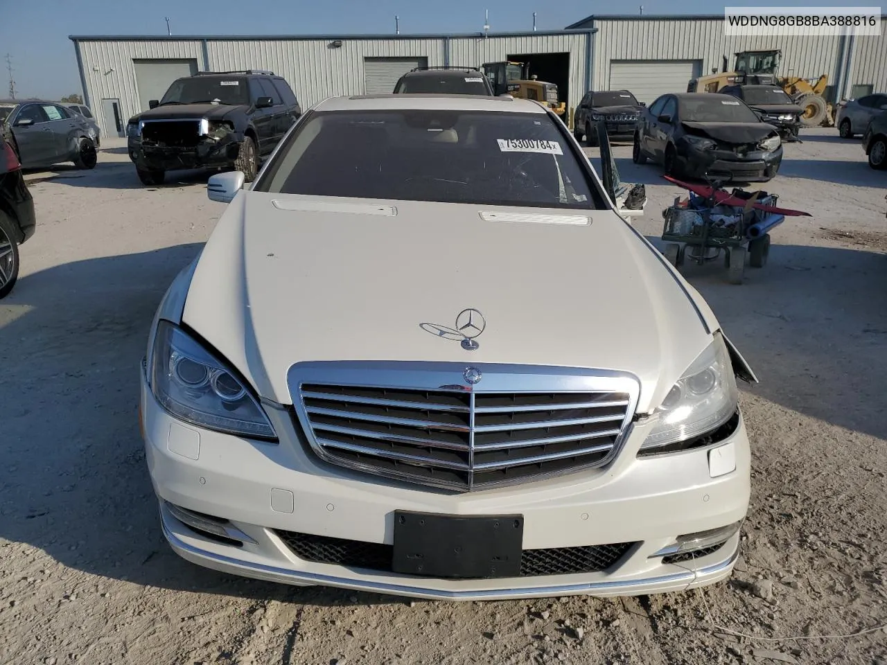 2011 Mercedes-Benz S 550 4Matic VIN: WDDNG8GB8BA388816 Lot: 75300784