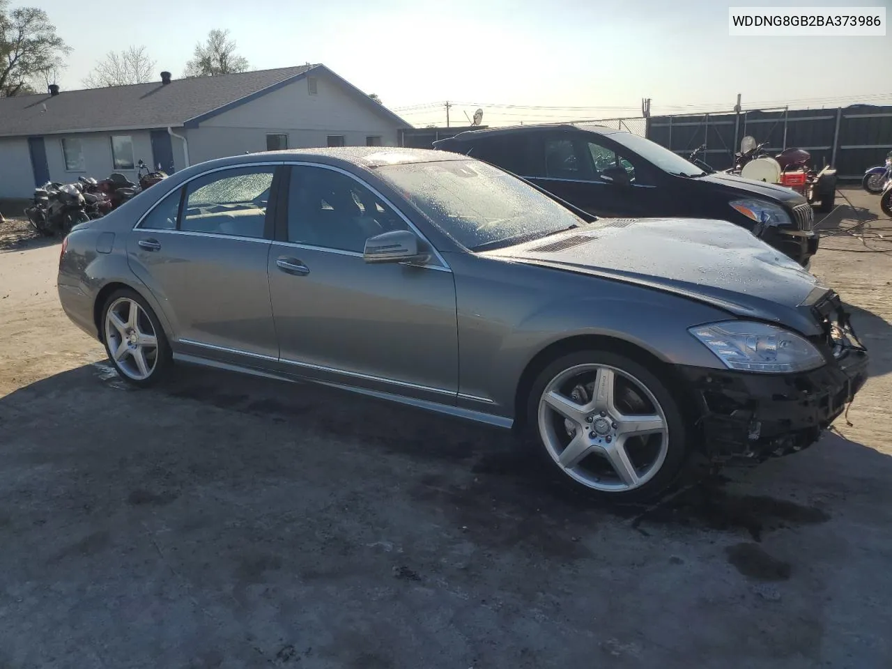 2011 Mercedes-Benz S 550 4Matic VIN: WDDNG8GB2BA373986 Lot: 75600634