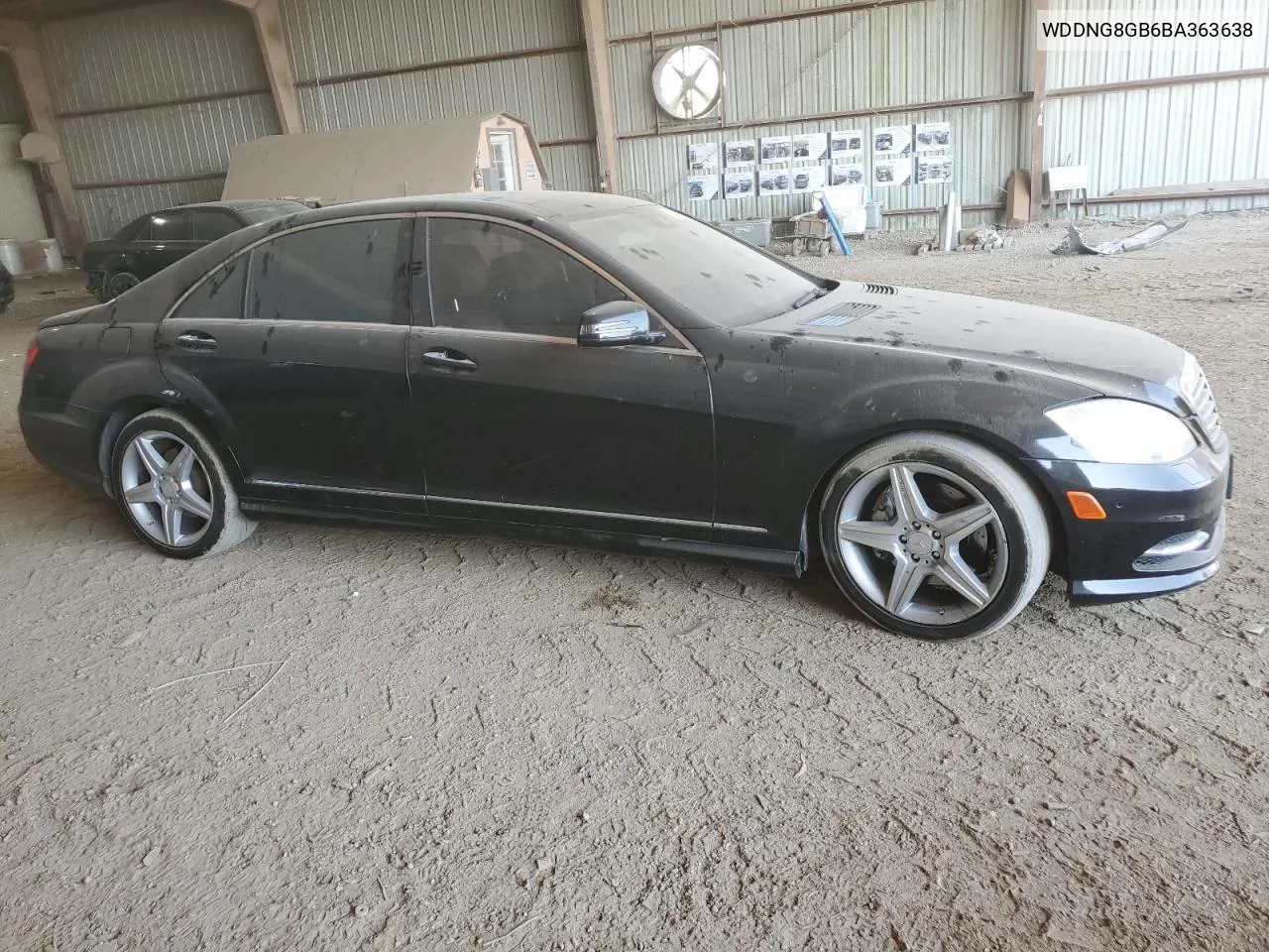 2011 Mercedes-Benz S 550 4Matic VIN: WDDNG8GB6BA363638 Lot: 75693654