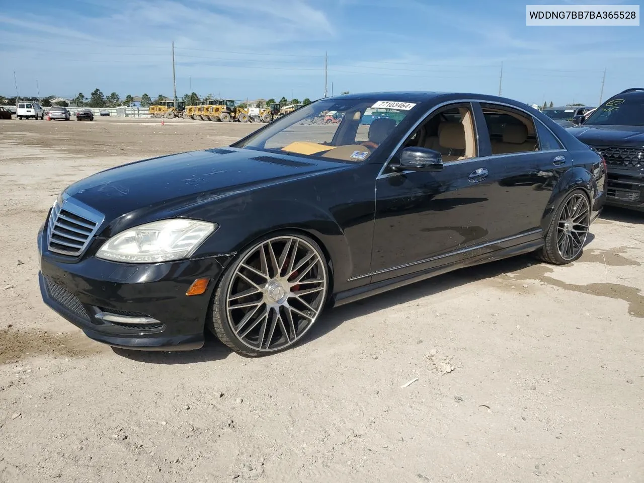 2011 Mercedes-Benz S 550 VIN: WDDNG7BB7BA365528 Lot: 77103464