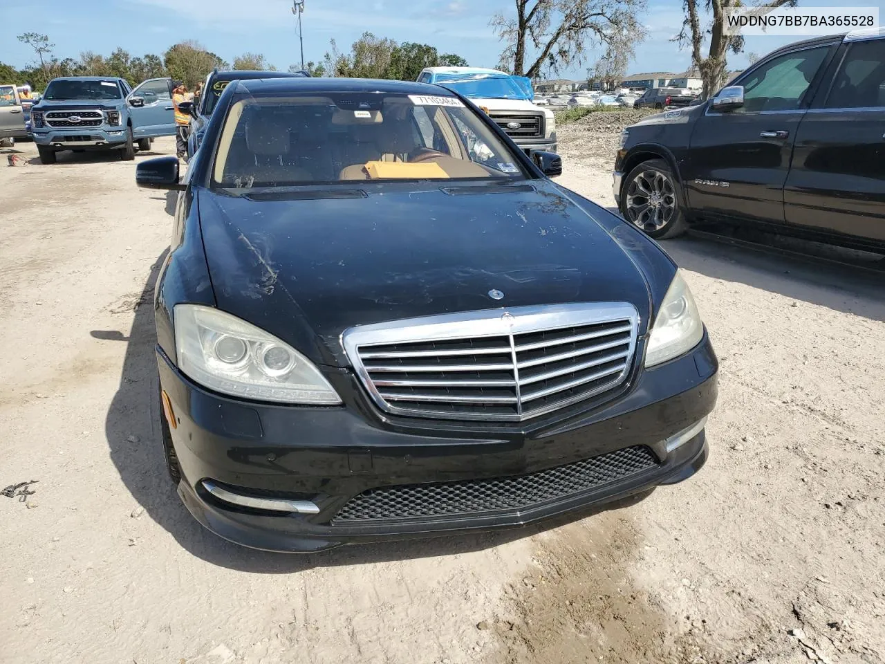 2011 Mercedes-Benz S 550 VIN: WDDNG7BB7BA365528 Lot: 77103464