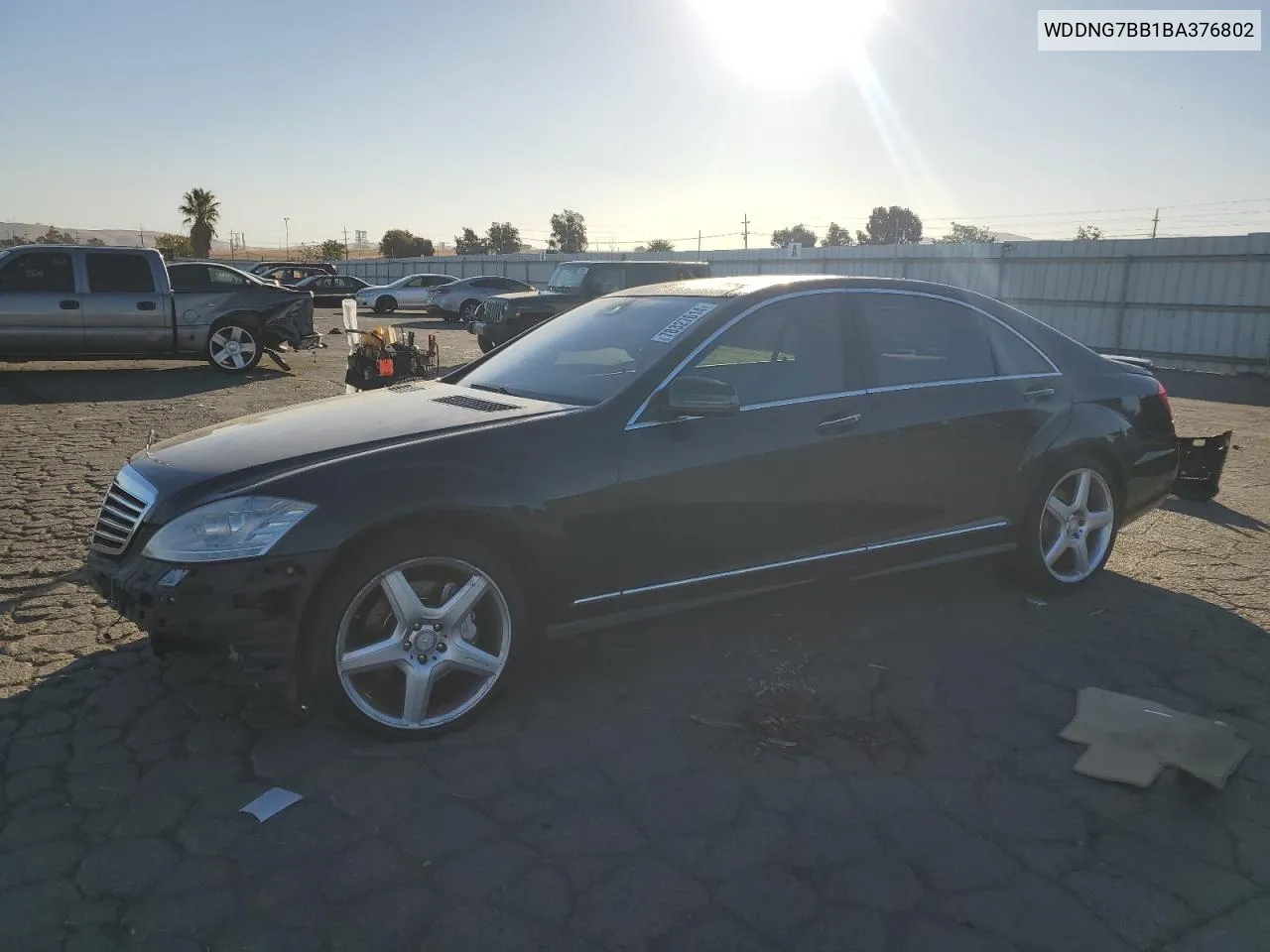 2011 Mercedes-Benz S 550 VIN: WDDNG7BB1BA376802 Lot: 78327614