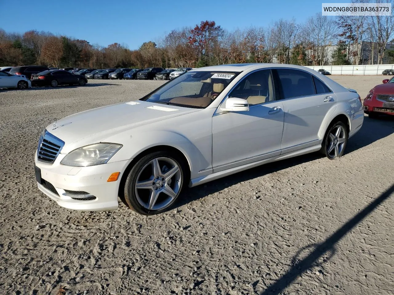 2011 Mercedes-Benz S 550 4Matic VIN: WDDNG8GB1BA363773 Lot: 79306824