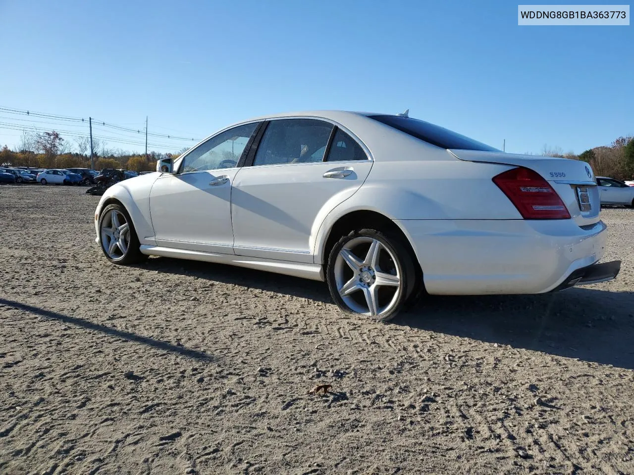 2011 Mercedes-Benz S 550 4Matic VIN: WDDNG8GB1BA363773 Lot: 79306824