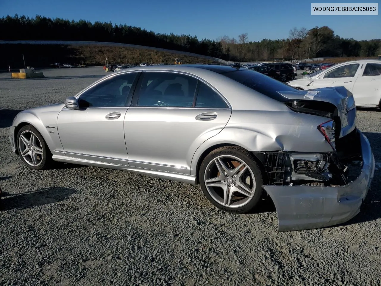 2011 Mercedes-Benz S 63 Amg VIN: WDDNG7EB8BA395083 Lot: 80637634