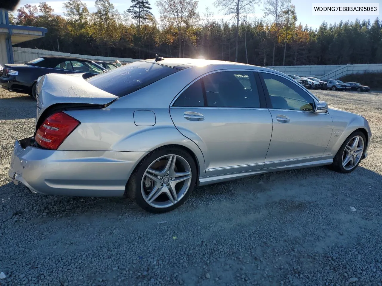 2011 Mercedes-Benz S 63 Amg VIN: WDDNG7EB8BA395083 Lot: 80637634