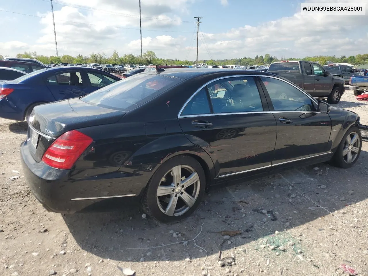 WDDNG9EB8CA428001 2012 Mercedes-Benz S 550 4Matic