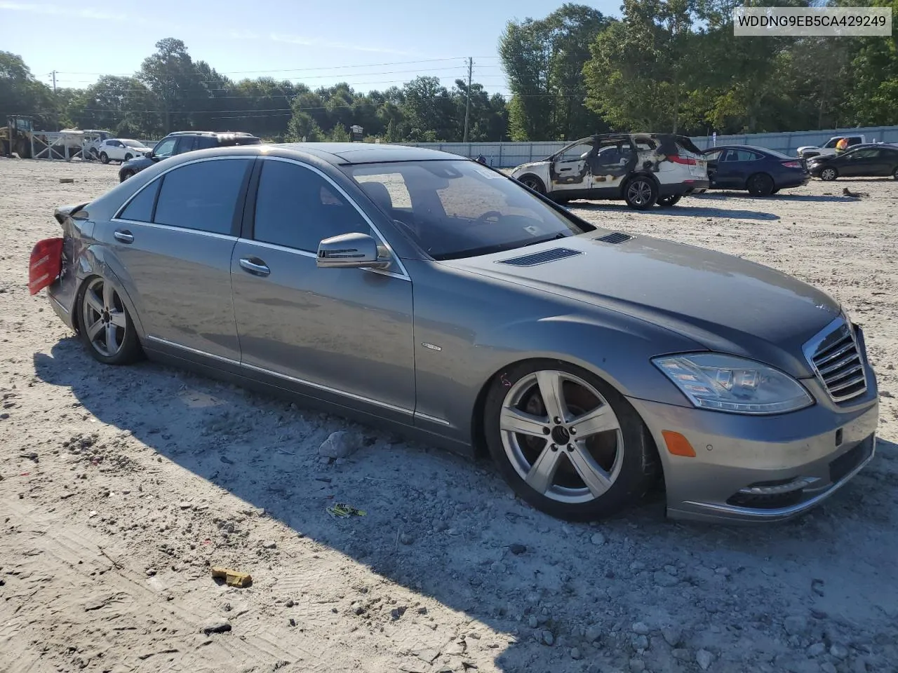 2012 Mercedes-Benz S 550 4Matic VIN: WDDNG9EB5CA429249 Lot: 61186874