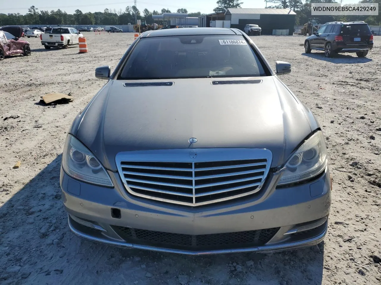 2012 Mercedes-Benz S 550 4Matic VIN: WDDNG9EB5CA429249 Lot: 61186874